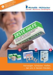 Katalog Erste Hilfe 2013 - Fritz Oskar Michallik GmbH & Co.