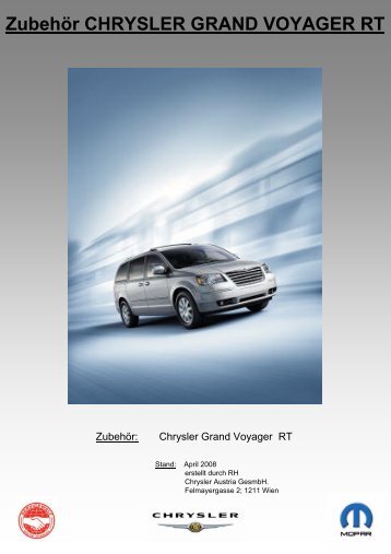 Zubehör CHRYSLER GRAND VOYAGER RT - KFZ-Leitner