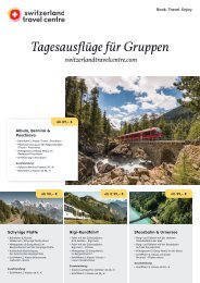 Tagesausflüge und Angebote für Gruppenreisen