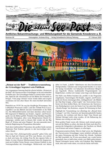 27.02.2025 Die kleine See-Post