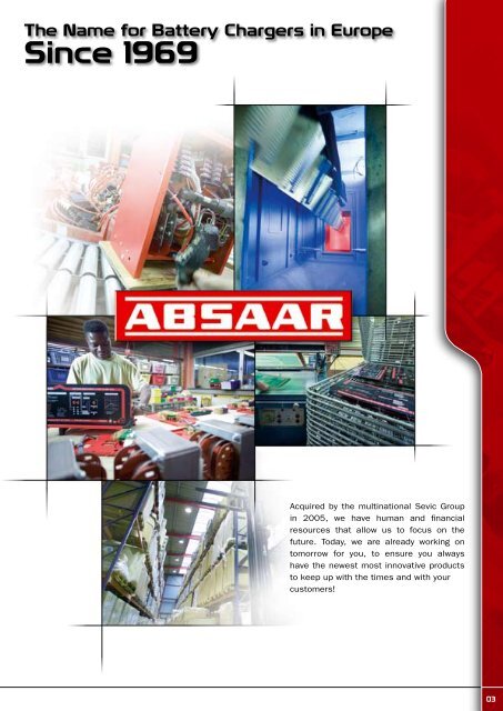 ABSAAR GmbH Tel. +49 6836 809-0 - Fax +49 6836 809-39