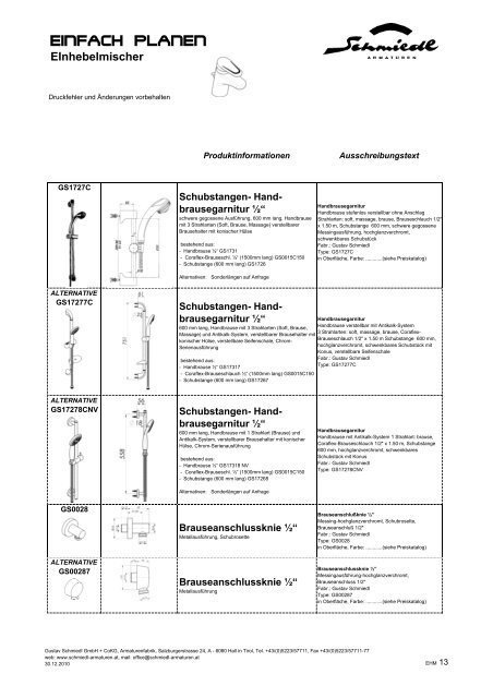 Thermostate - Schmiedl