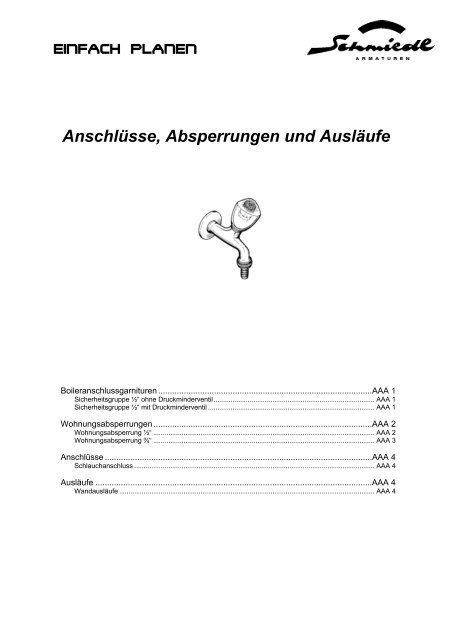 Thermostate - Schmiedl