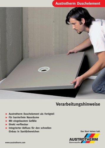 Verarbeitungshinweise - Austrotherm