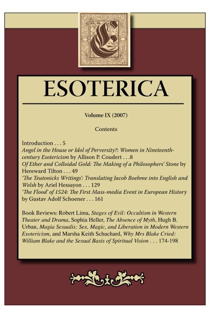 Of Ether and Colloidal Gold - Esoterica - Michigan State University