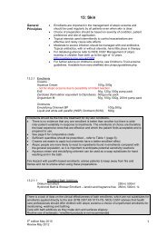 Sheffield Formulary Chapter 13 5th Edition, Skin - NHS Sheffield