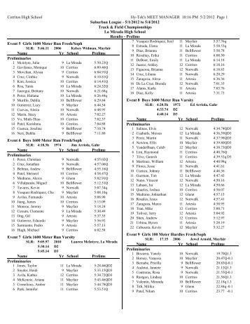 Download File - Suburban League Cross CountryTrack & Field