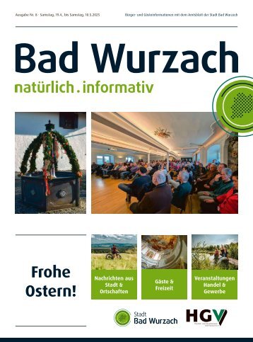19.04.2025 Bürger- und Gästeinformation Bad Wurzach