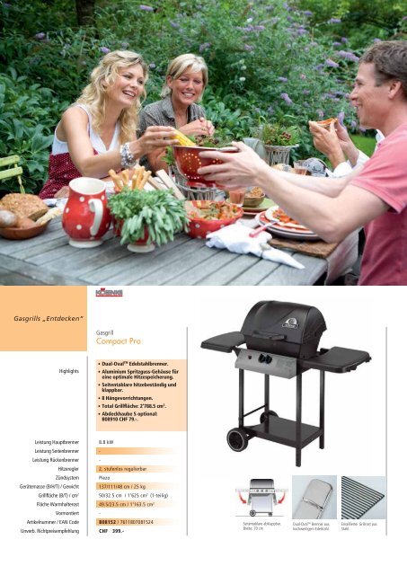 Barbecue / Outdoor SORTIMENT 2012 - Koenig