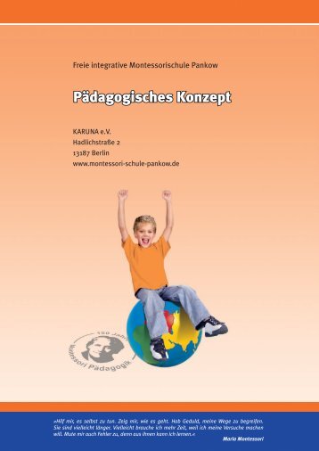 3. Lernen in der „Freien, integrativen Montessorischule Pankow“ - 11