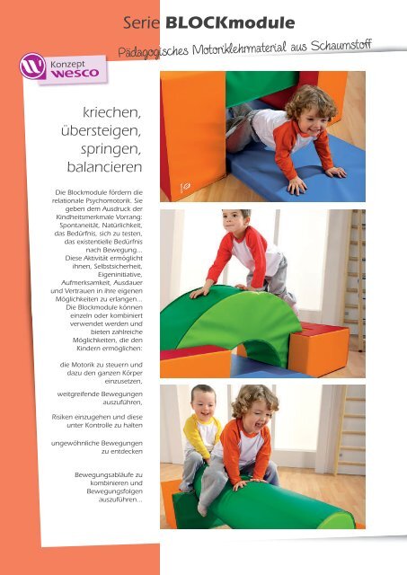 BABYmodule - wesco-childspace.ch