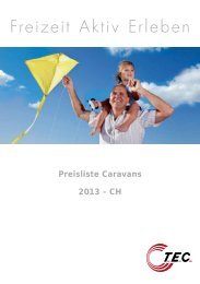 Wichtige Hinweise - bei Top Caravan