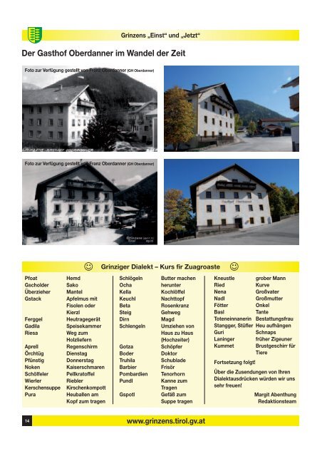 2091490 Grinzens_Zeitung-11.qxd - Gemeinde Grinzens - Land Tirol