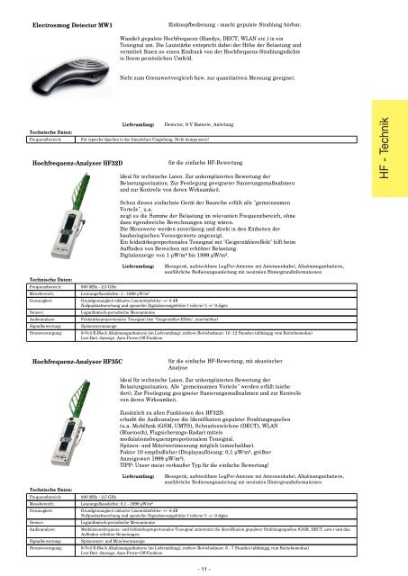 Messtechnik - TRANSMETRA