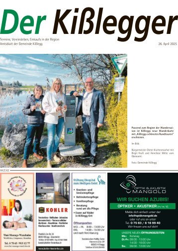 26.04.2025 Der Kißlegger