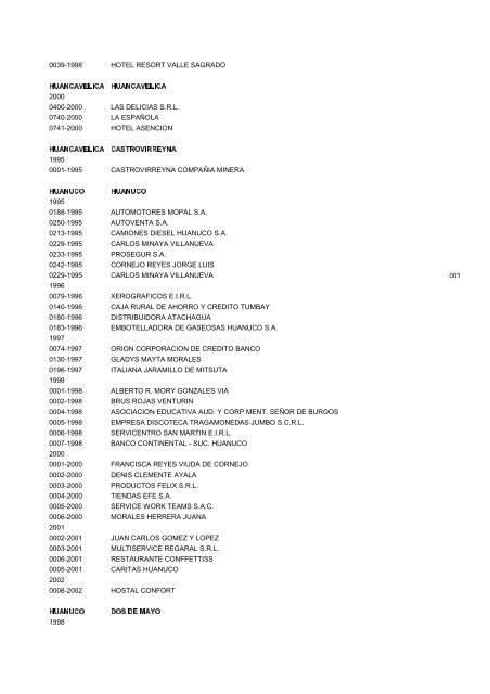 PEDIDO 122A - Ministerio del Trabajo y Promoción del Empleo