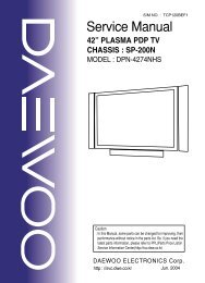 42” plasma pdp tv chassis : sp-200n