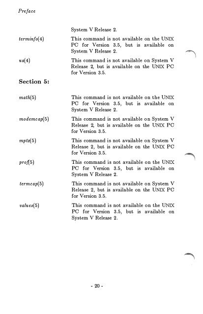 AT&T UNIX™PC Unix System V Users Manual - tenox