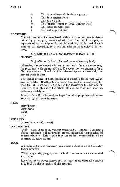 AT&T UNIX™PC Unix System V Users Manual - tenox