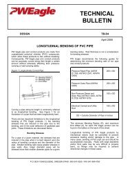 Pvc Sewer And Drain Pipe Burial Depth Charts