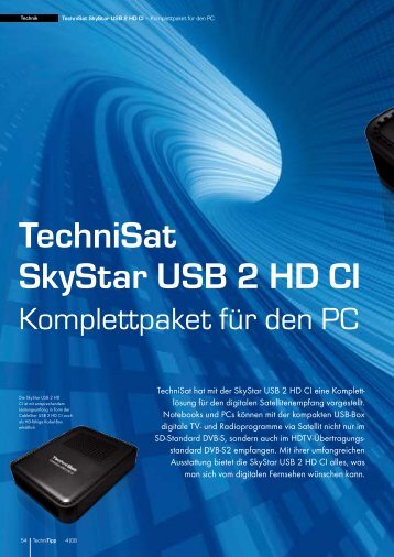 TechniSat SkyStar USB 2 HD CI