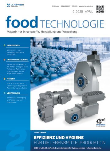 food TECHNOLOGIE 2/2025