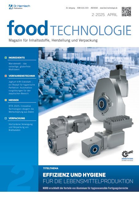 food TECHNOLOGIE 2/2025