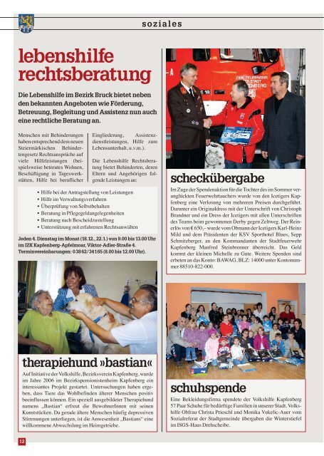 Amtsblatt der Stadtgemeinde - Stadtgemeinde Kapfenberg