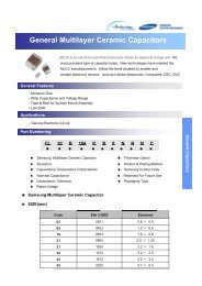 General Multilayer Ceramic Capacitors