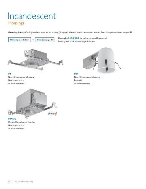 Capri C-Plus 4" Downlights - Chloride