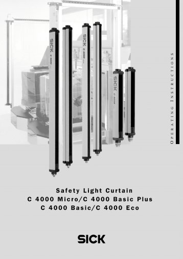 Safety Light Curtain C 4000 Micro/C 4000 Basic Plus C 4000 Basic ...