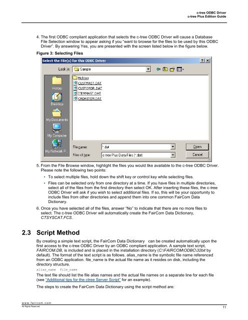 FAIRCOM 32BIT ODBC DRIVER FOR WINDOWS MAC FAIRCOM 32BIT ODBC DRIVER FREE