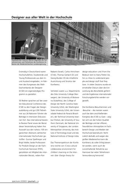 Editorial - Hochschule Hannover