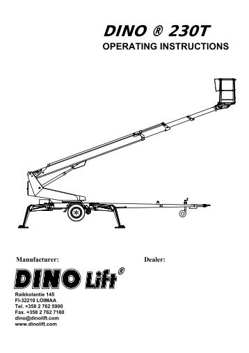 DINO ® 230T - Dinolift
