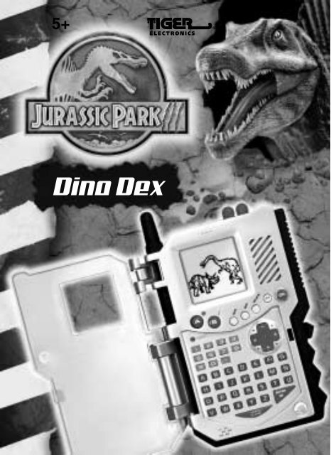 Jurassic Park III Dino Dex Instructions - Hasbro