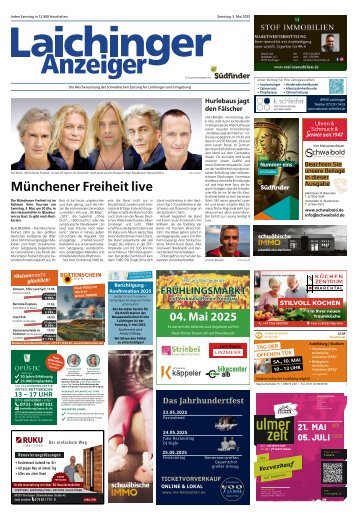 03.05.2025 Laichinger Anzeiger