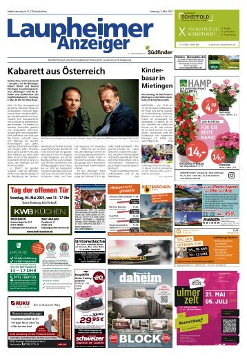 03.05.2025 Laupheimer Anzeiger
