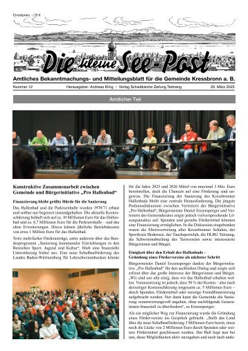 20.03.2025 Die kleine See-Post