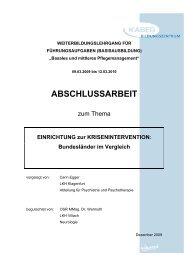 ABSCHLUSSARBEIT - Kabeg