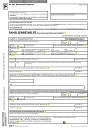 Familienbeihilfe (Zuerkennung/Änderung/Wegfall) - Formulare ...