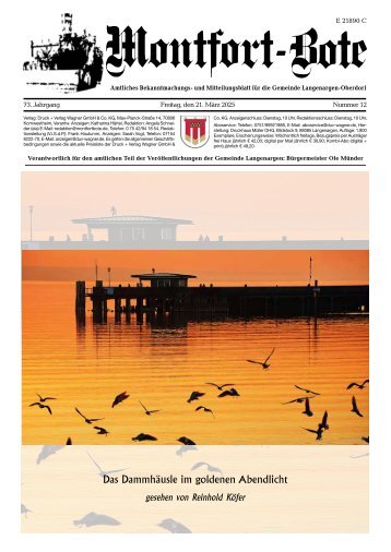 21.03.2025 Montfort-Bote