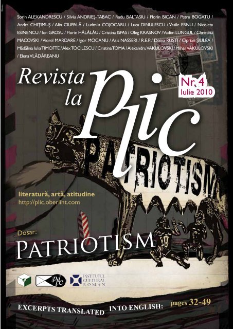 If we replace it, let's say, with civic responsibility - Revista la PLIC