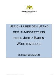 Baden-Württemberg - Justizportal des Bundes und der Länder