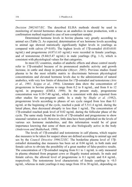 Biotechnology in Animal Husbandry - Institut za Stočarstvo