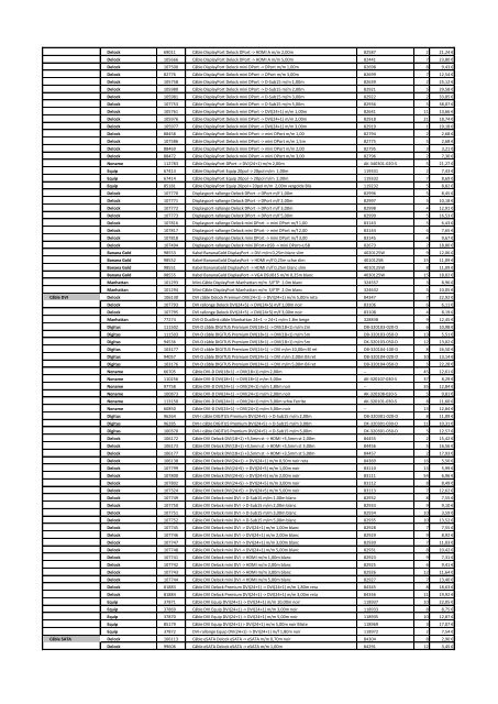 Tarifs - Informat Systems