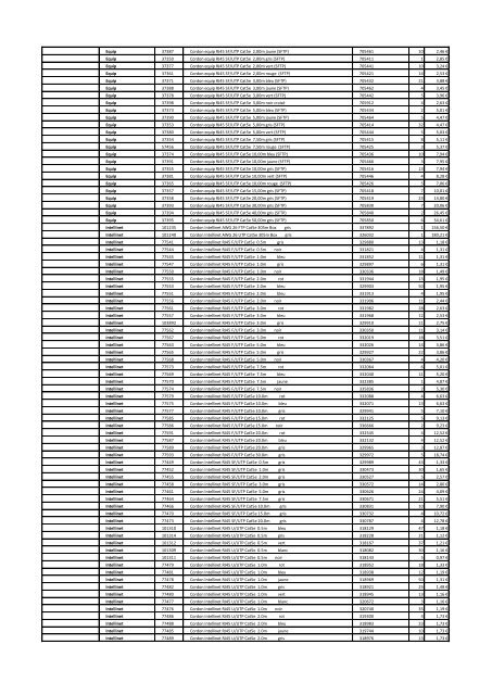 Tarifs - Informat Systems