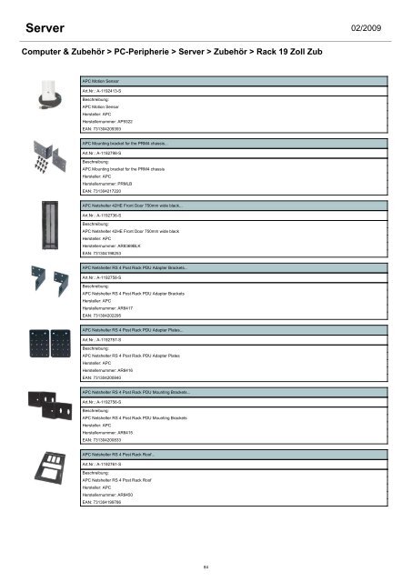 - Blade Server - Pedestrial Server - Rack Server - Barebone Server ...