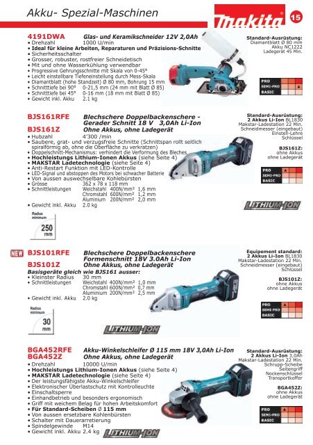 Makita-Katalog