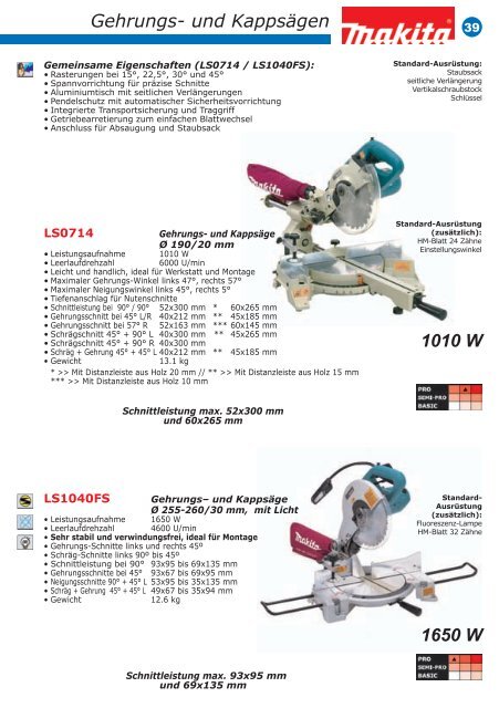 Makita-Katalog