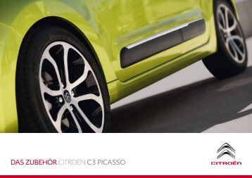 DAS ZUBEHÖR CITROËN C3 PiCASSo